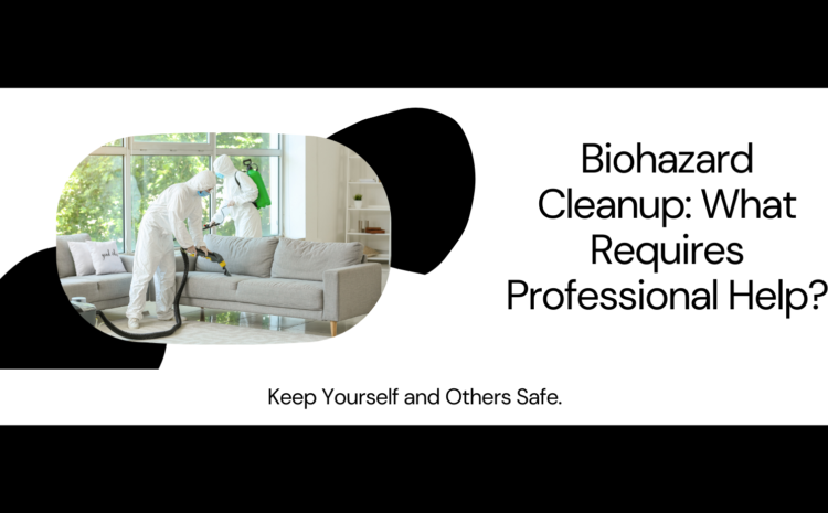  The #1 Reason Biohazard Demands Professional Cleanups: Ensuring Safety in Hazardous Environments!